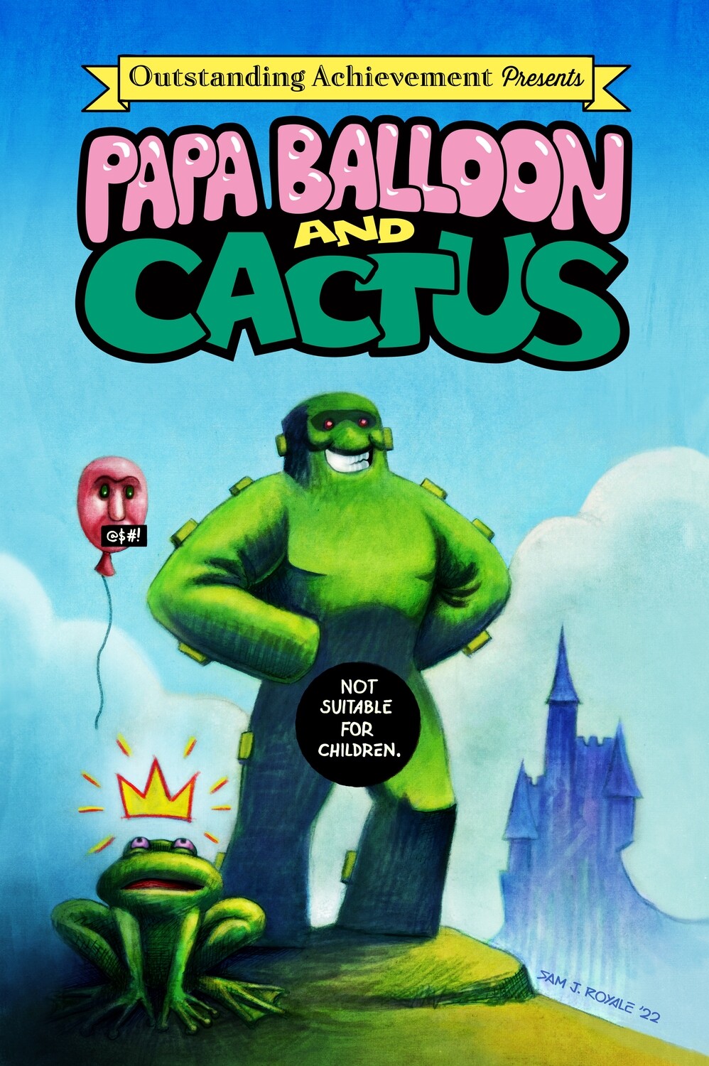 Papa Balloon and Cactus 1