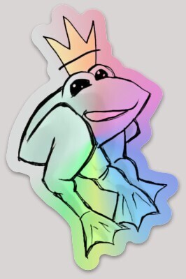 Froggie Sticker