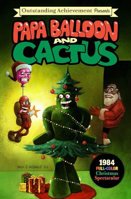Papa Balloon And Cactus full Color Christmas Special Digital