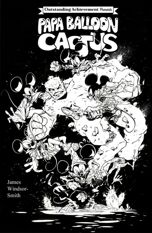 Papa Balloon and Cactus 3