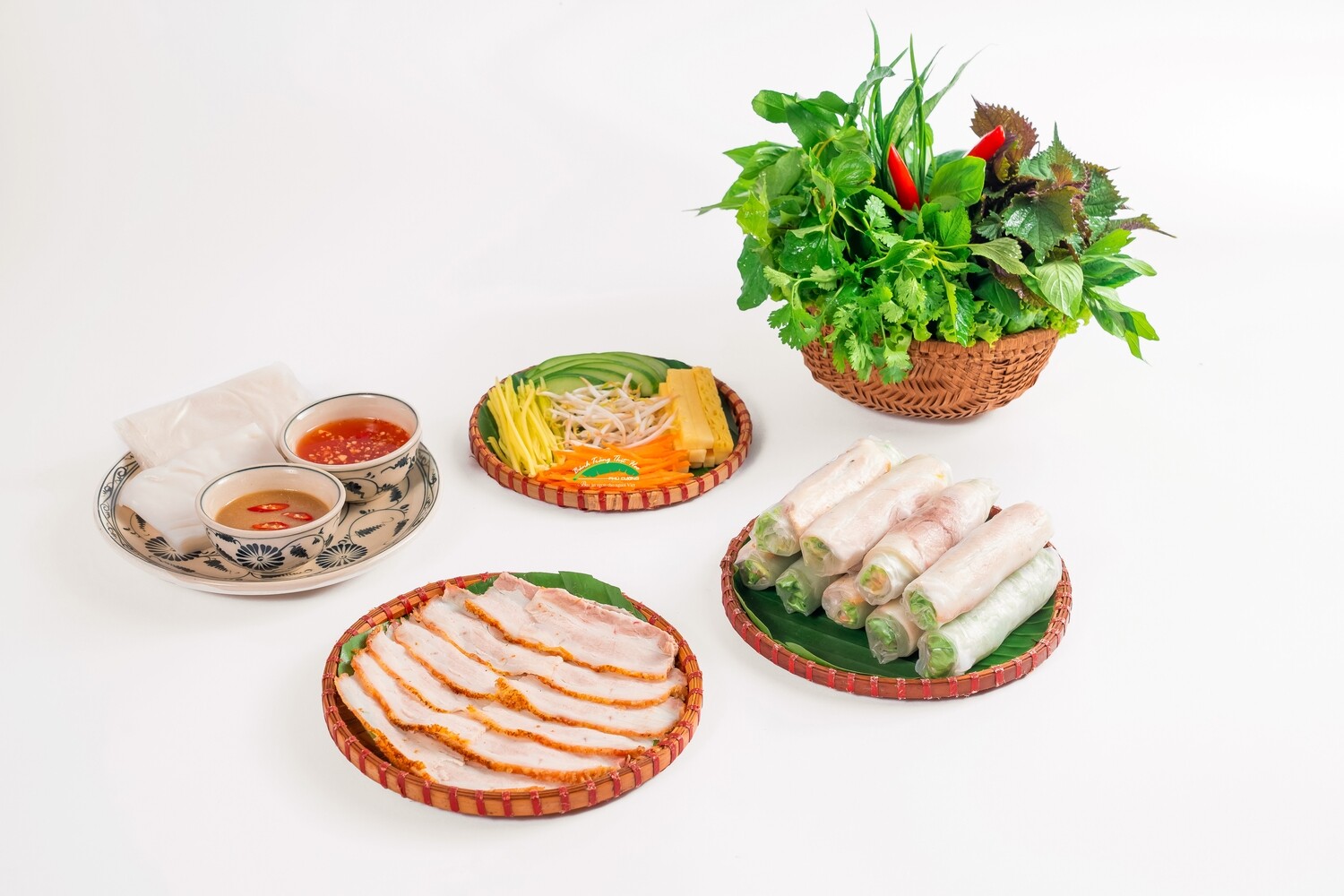 Bánh tráng cuống thịt heo