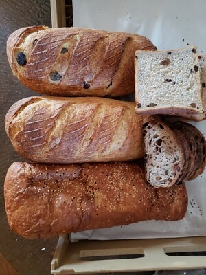 Bread Bundle 3 loaves for $17