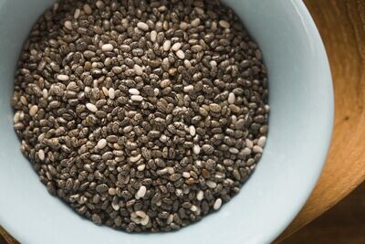 Organic black Chia seeds 400g