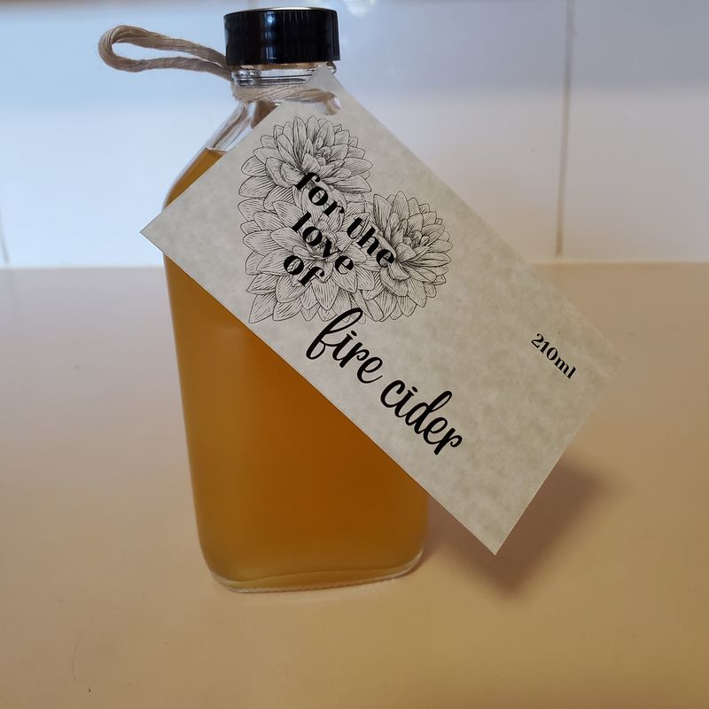 Organic Fire Cider 210ml