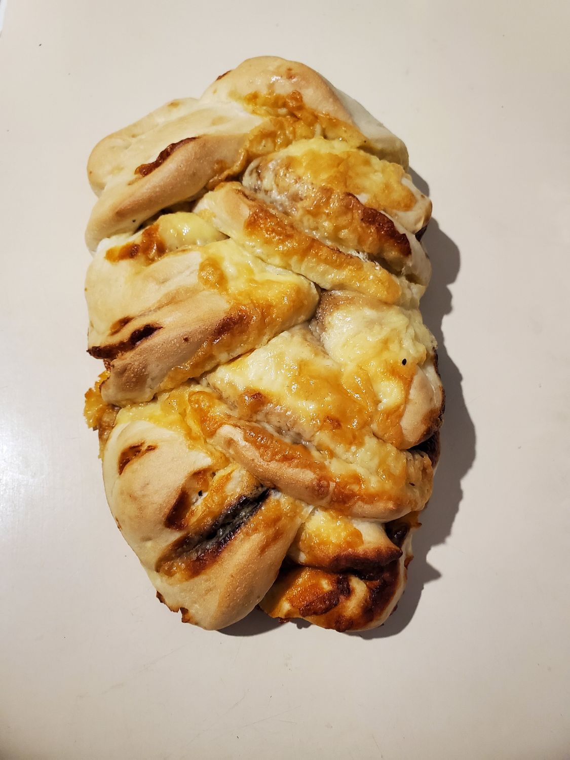 Cheese and vegemite twist