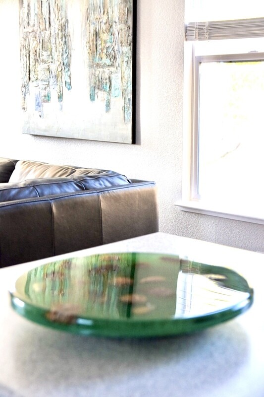 Pine &amp; Resin Lazy Susan