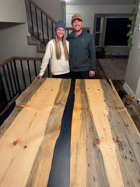 Blue Pine Table