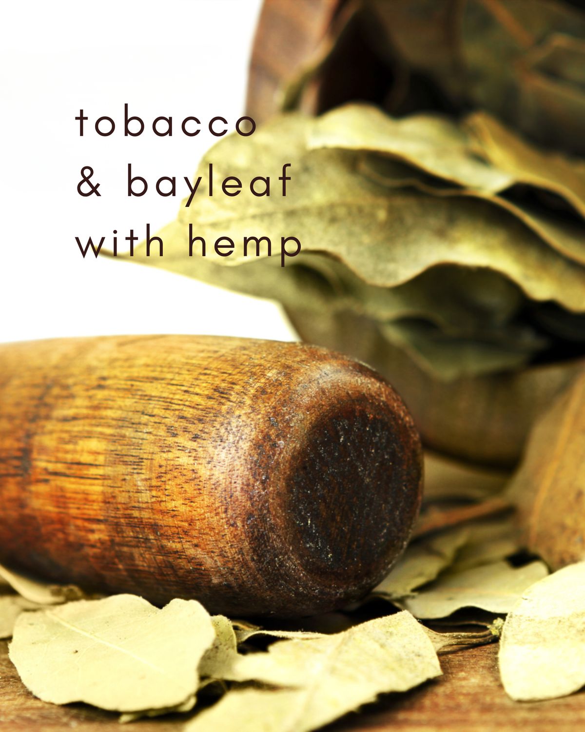 SOAP - Tobacco &amp; Bay Leaf w/ Hemp