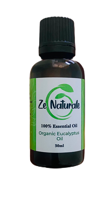 Organic Eucalyptus Oil - 100% Essential Oil - 30ml