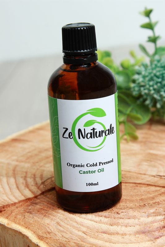 Organic Castor Oil - Cold Pressed &amp; Hexane Free - 100ml