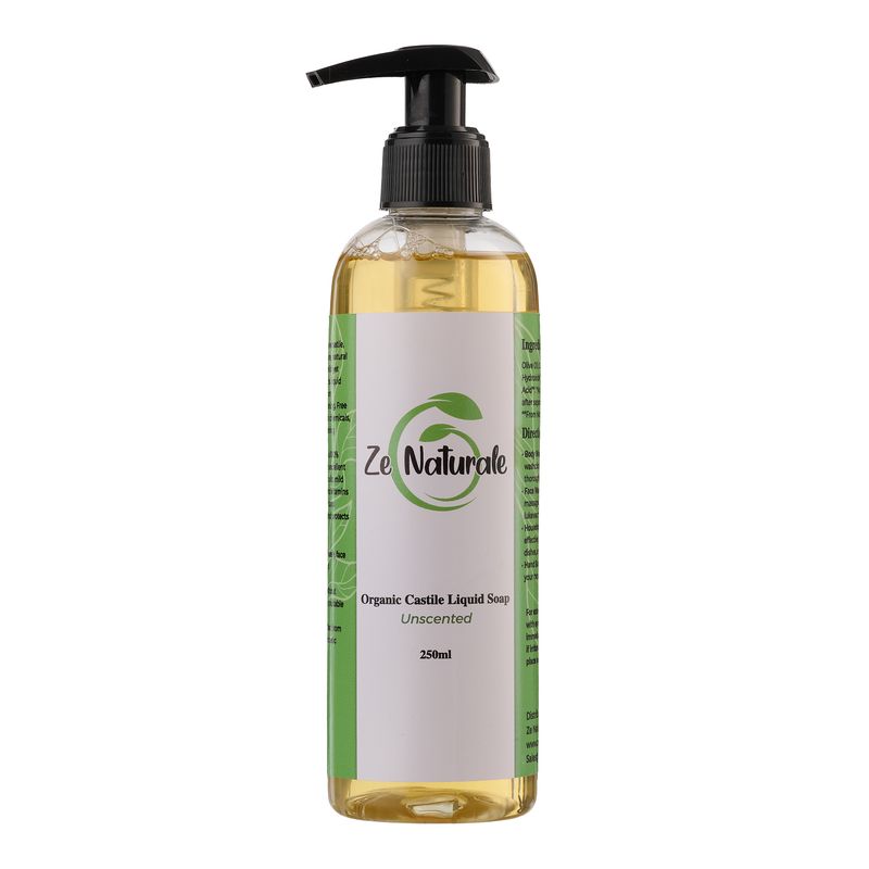 Organic Castile Liquid Soap - 250ml