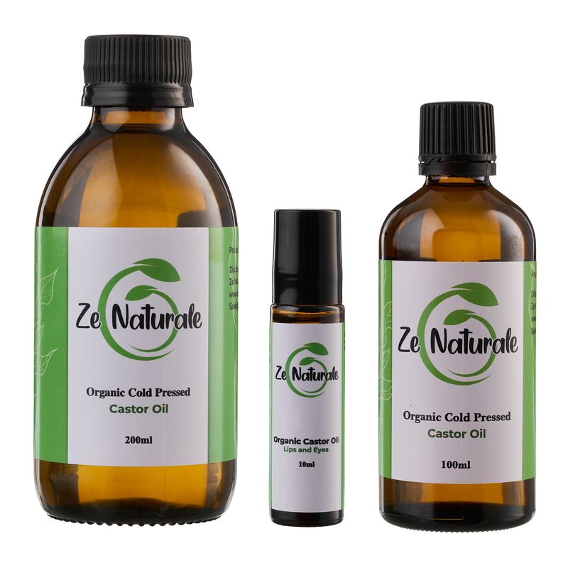 Organic Castor Oil - Lips &amp; Eyes - 10ml