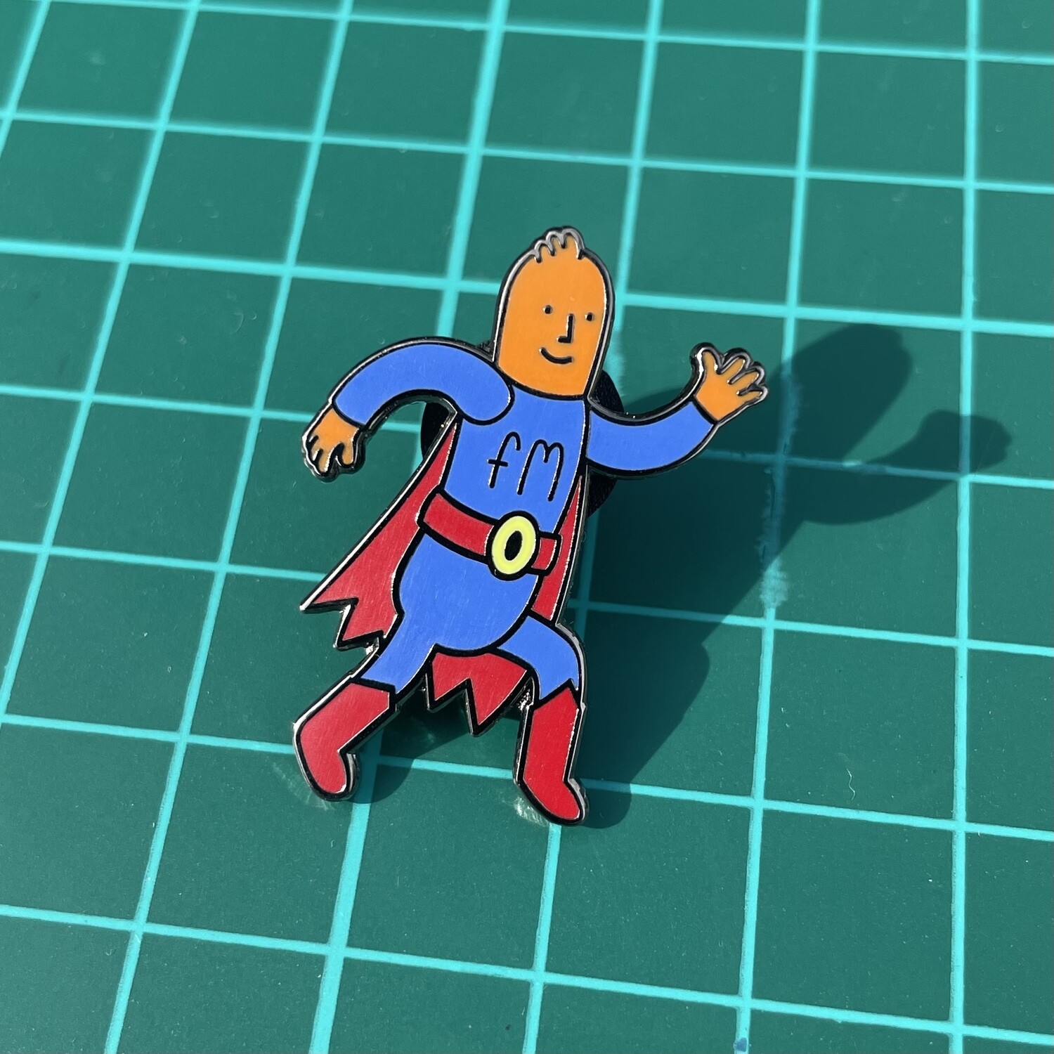Flying Merguez Pin Badge