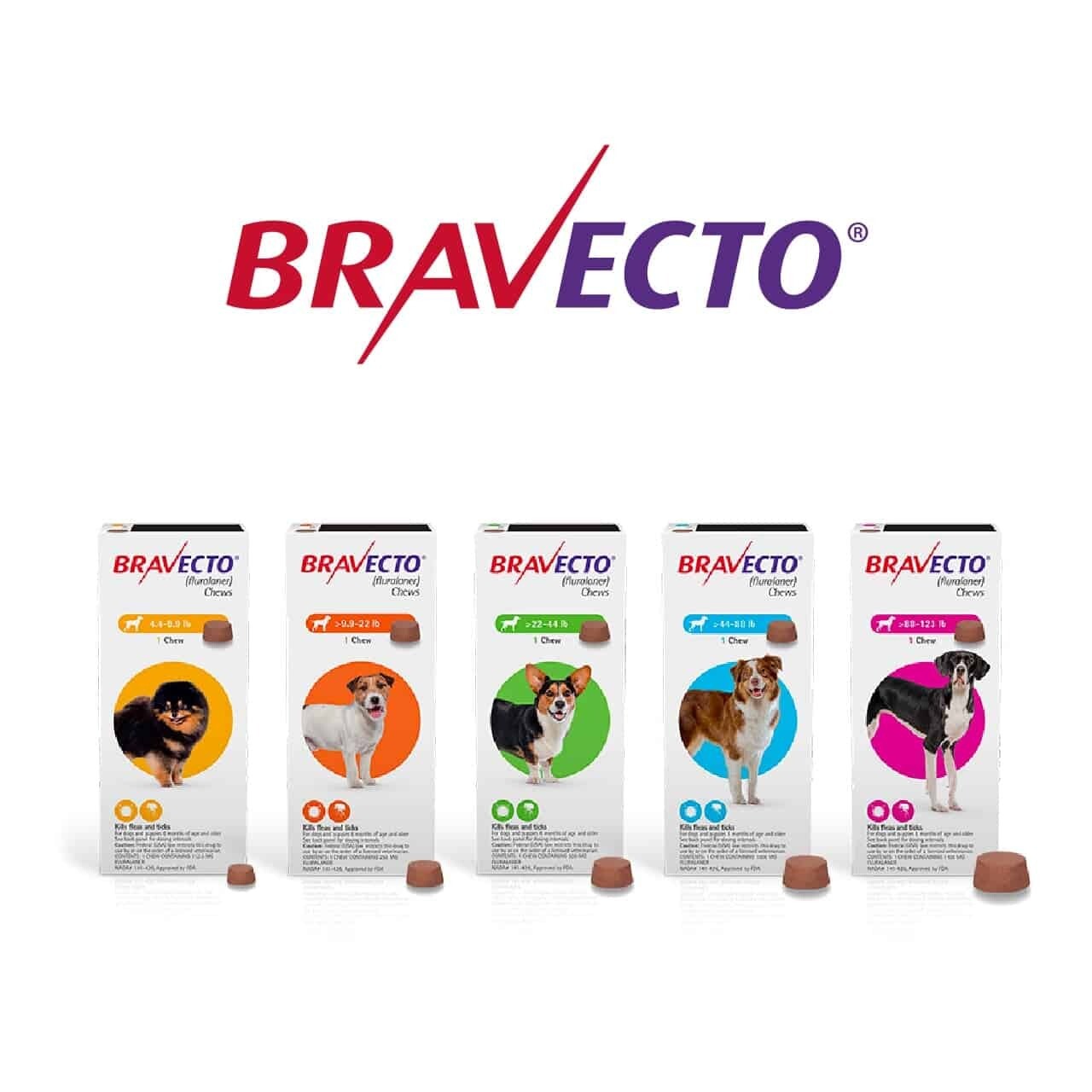 Bravecto Chewable - 3 Month