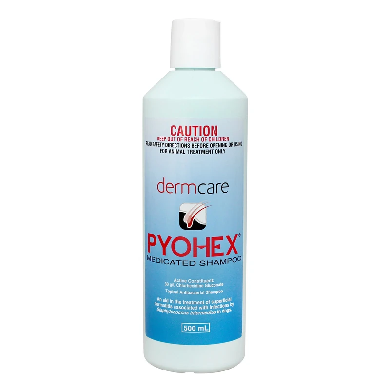 Pyohex Medicated Shampoo 500ml
