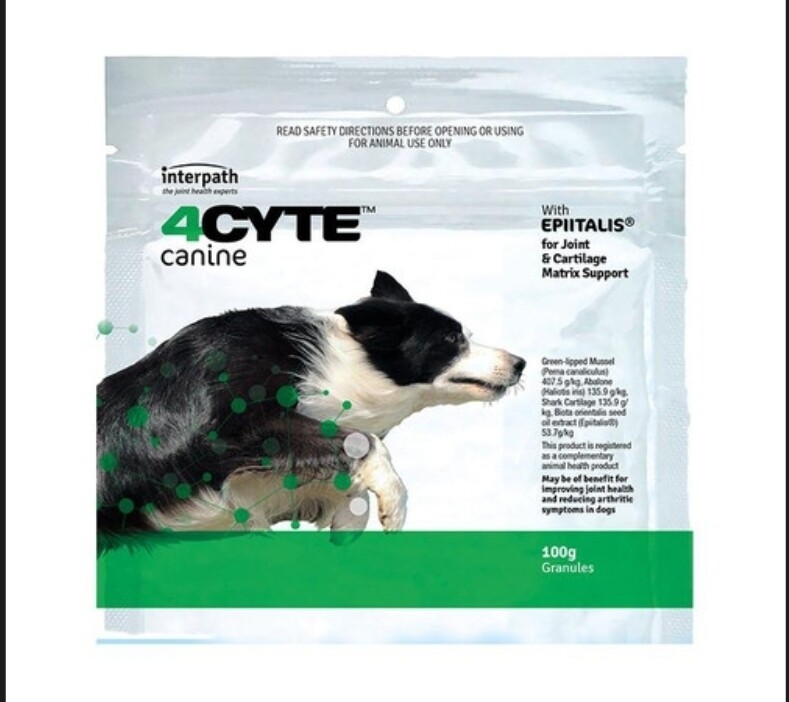 4CYTE Canine Joint Support 100gm sachet