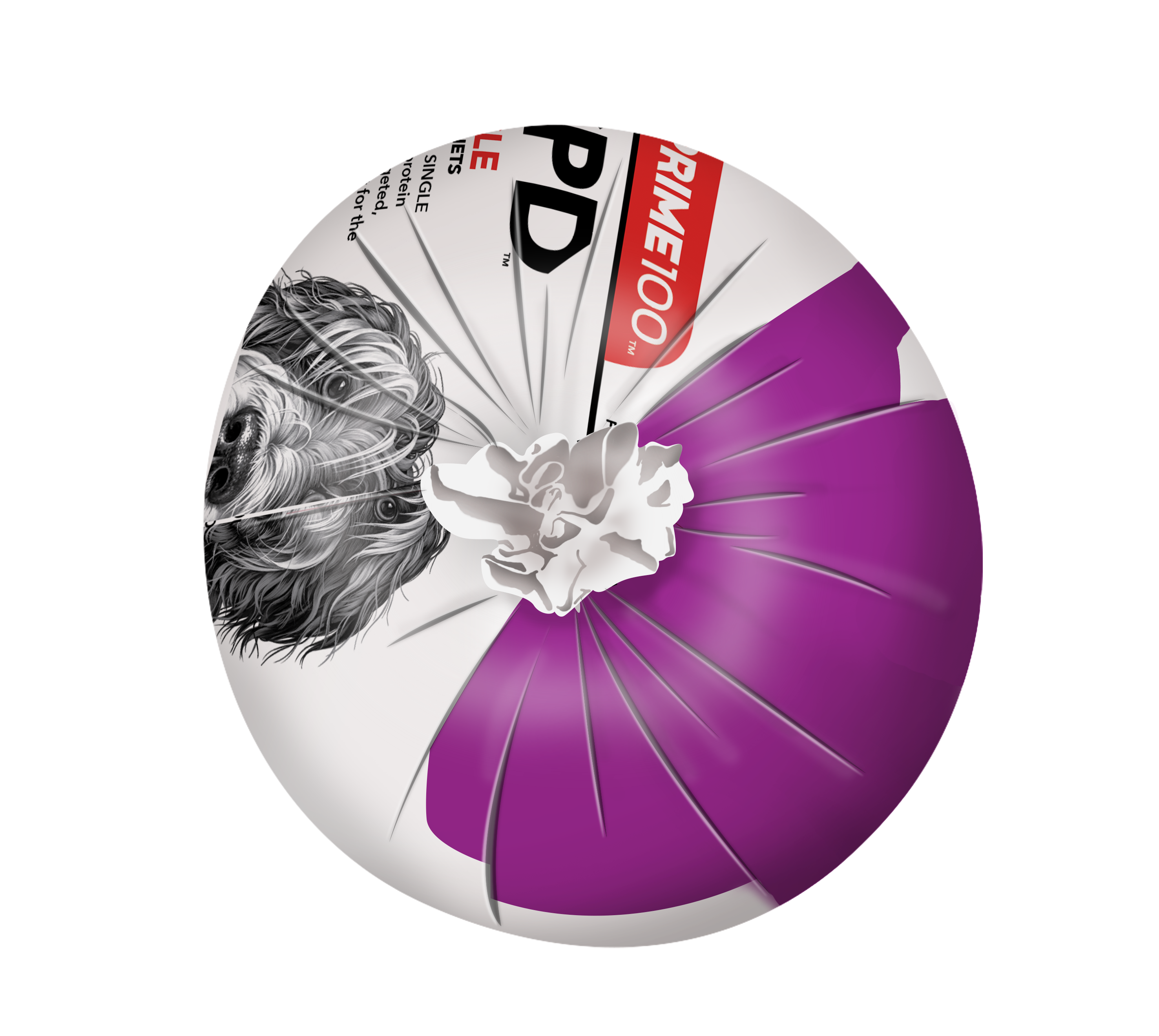 Prime100 Turkey and Flaxseed Roll 2kg