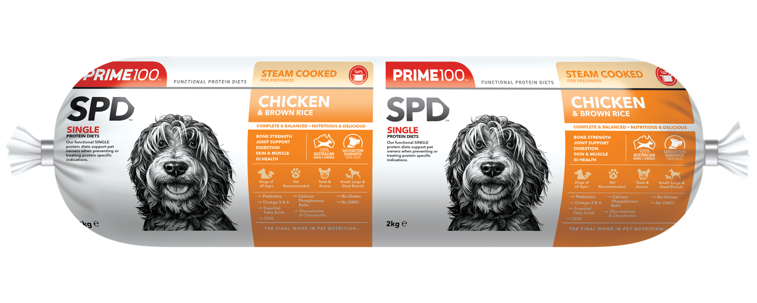 Prime100 Chicken and Brown Rice Roll 2kg