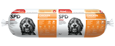 Prime100 Chicken and Brown Rice Roll 2kg