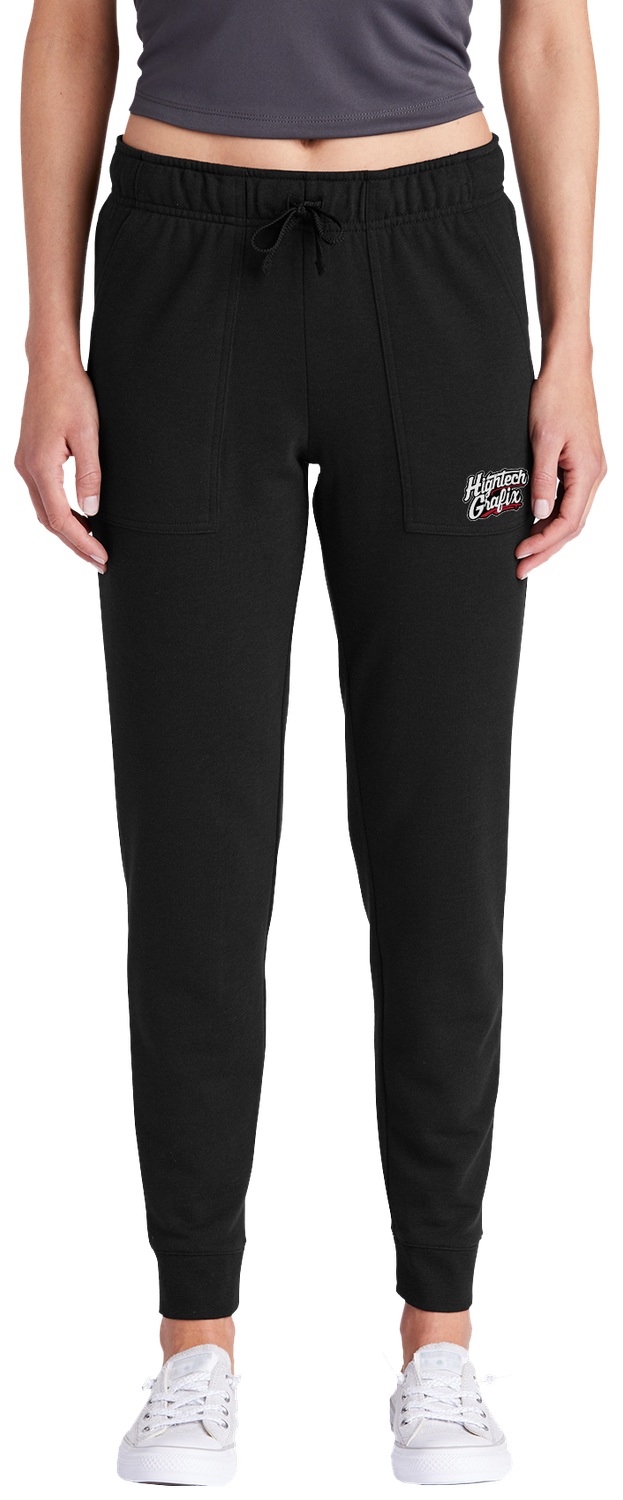Sport-Tek® Women's PosiCharge® Tri-Blend Wicking Fleece Jogger