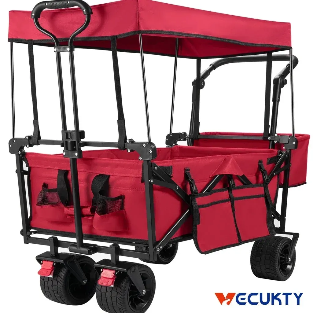 Collapsible Garden Wagon Cart