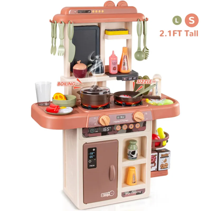 2.1FT Tall Toy Play Kitchen