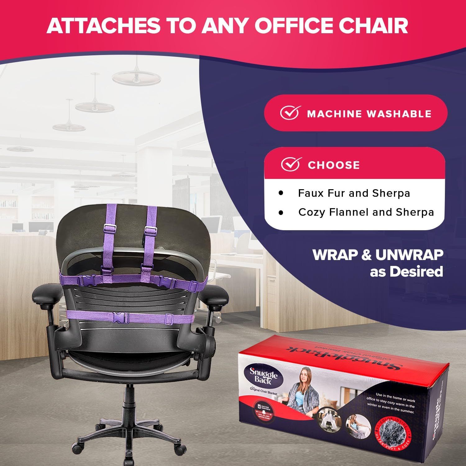 Office Chair Blanket