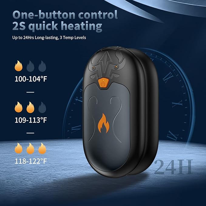 Rechargeable Hand Warmers - 2 Pack