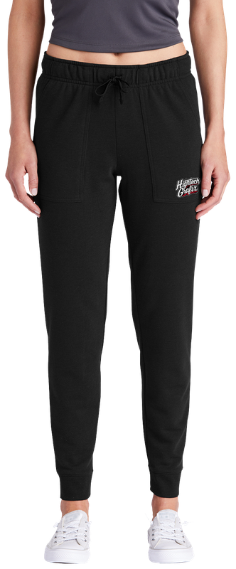 Sport-Tek® Women's PosiCharge® Tri-Blend Wicking Fleece Jogger