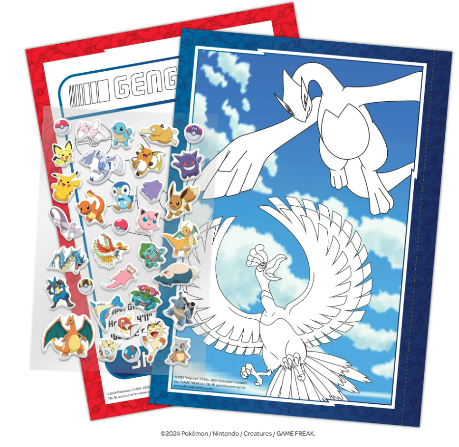 Pokemon 32-page Sticker and Activity Book