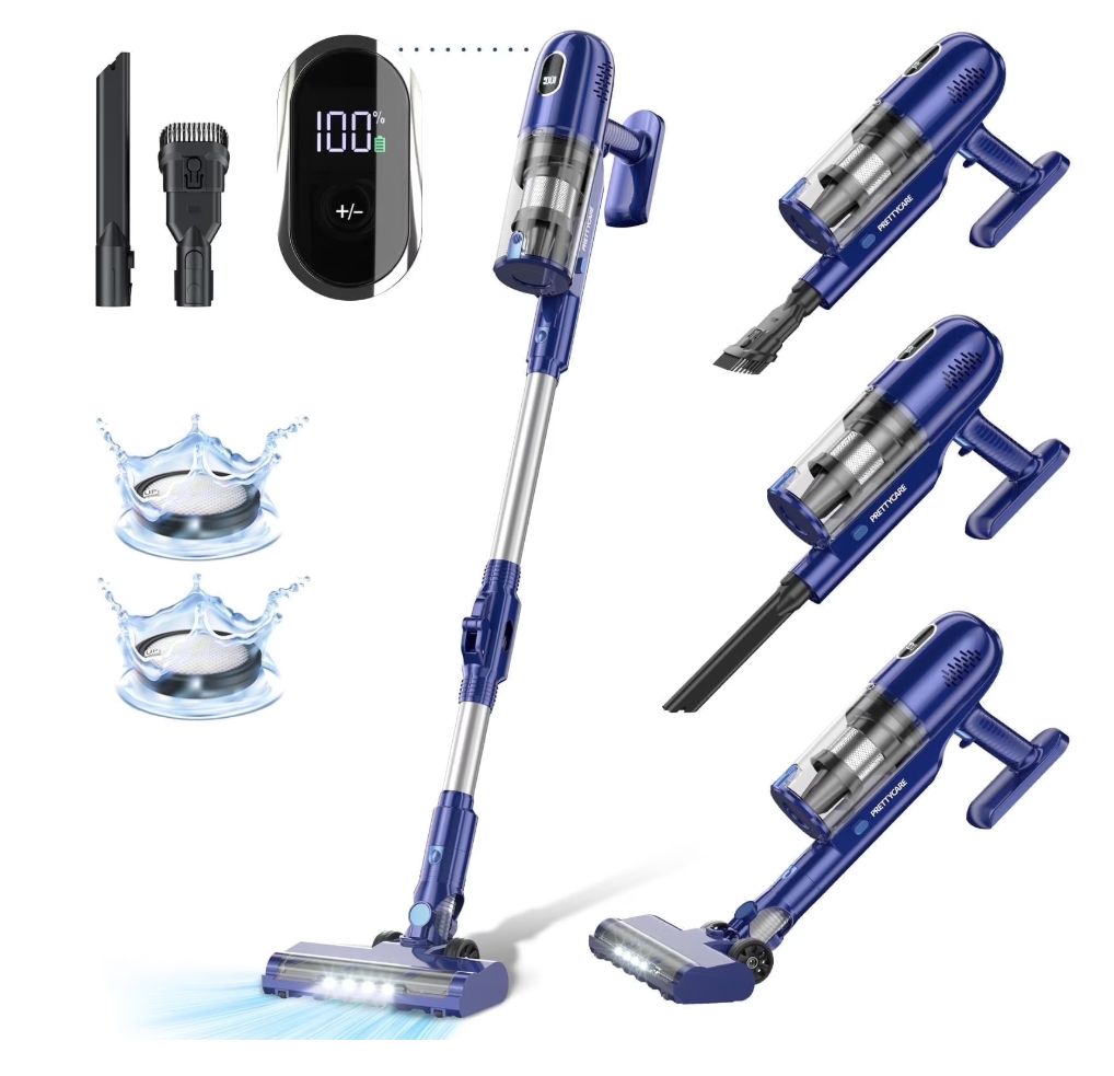 PrettyCare Cordless Vacuum Cleaner