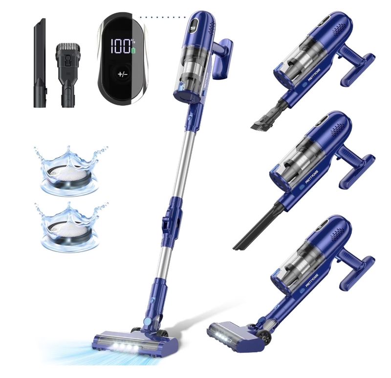 PrettyCare Cordless Vacuum Cleaner
