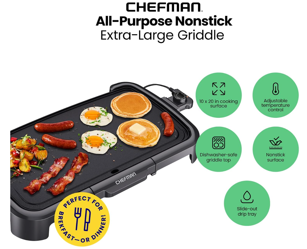 XL Electric Griddle