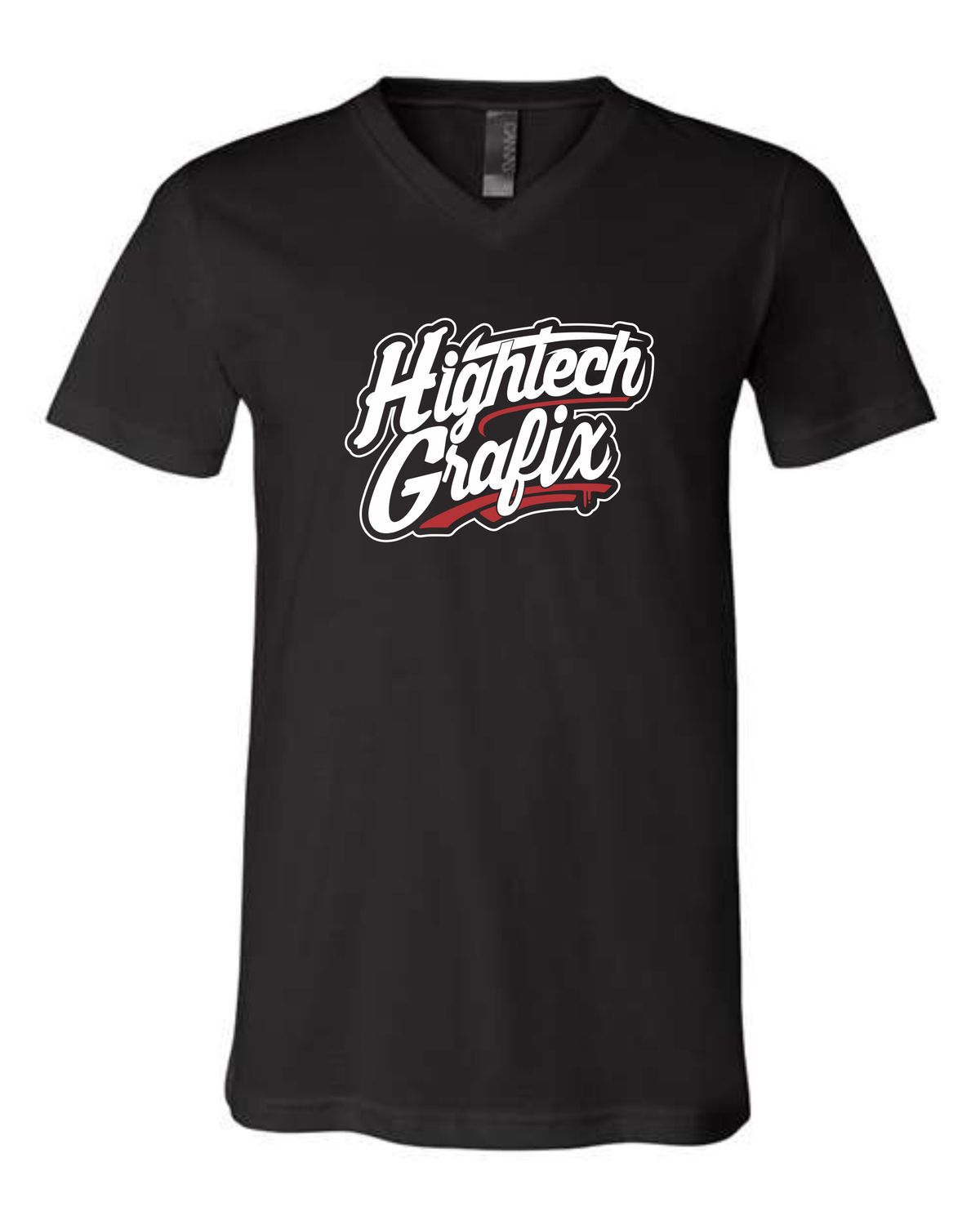 Unisex Jersey Short Sleeve V-Neck Tee