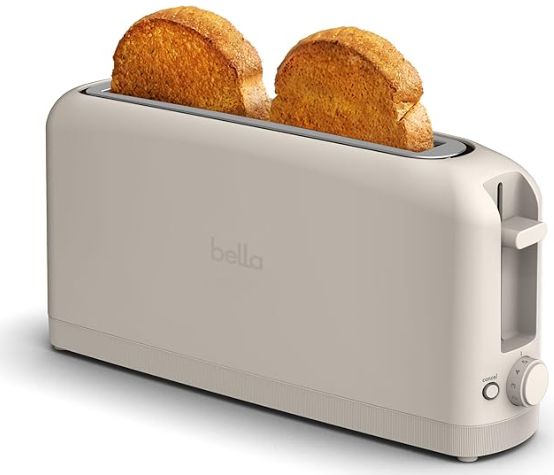 bella 2 Slice Slim Toaster - Oatmilk Color