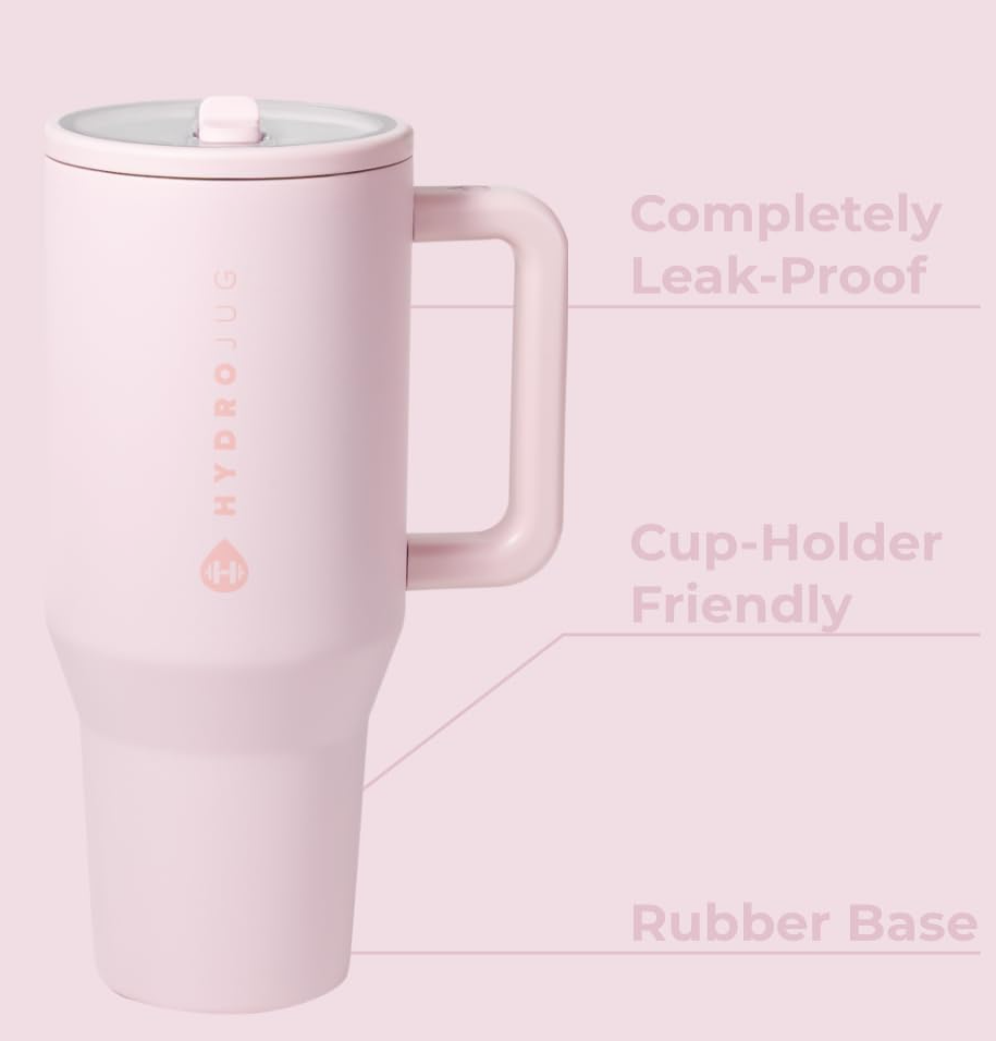HydroJug Traveler 40oz - Pink or Black