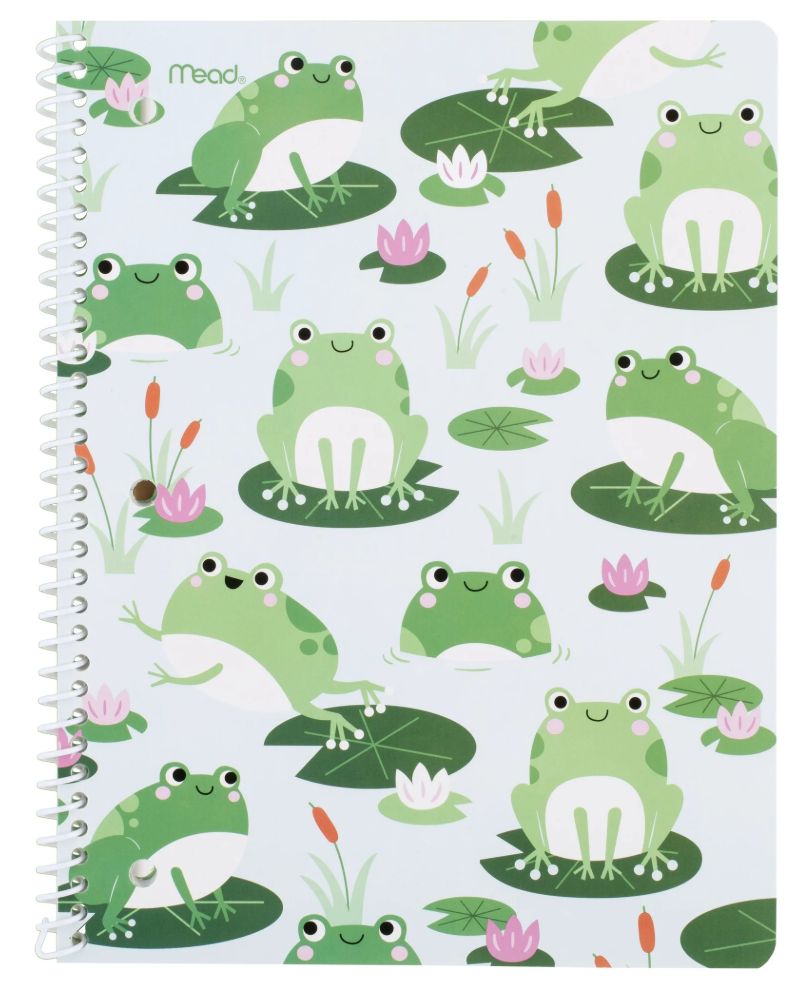 Mead - 1 Subject Wide Ruled Notebook - Assorted