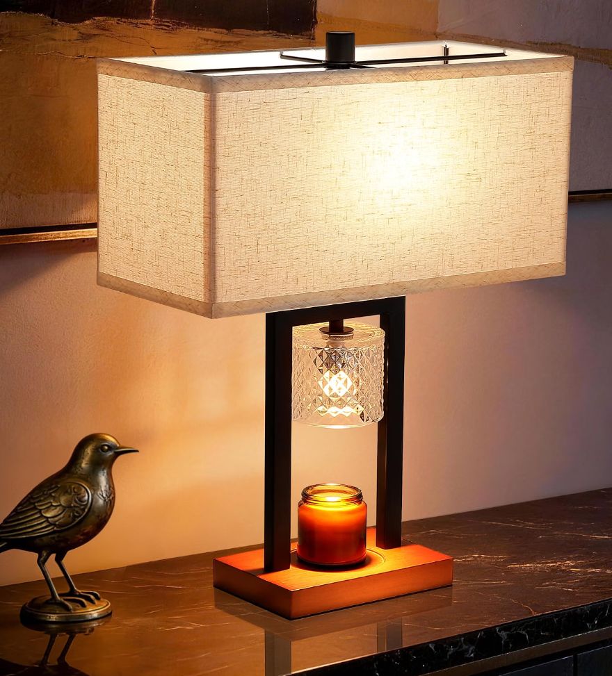 2 in 1 Candle Warmer and Table lamp