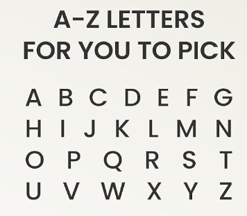 Weekender Bag - Personalized Letter