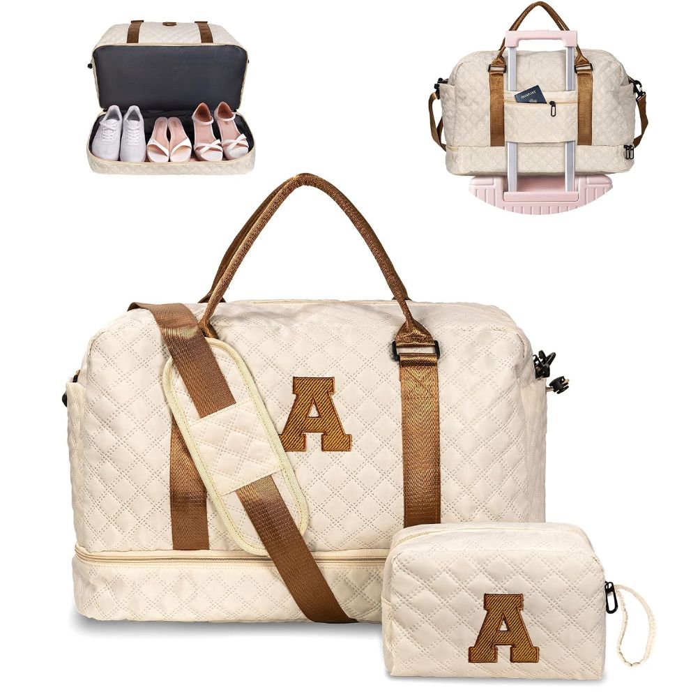 Weekender Bag - Personalized Letter