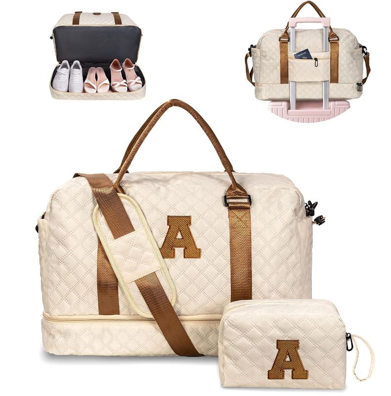Weekender Bag - Personalized Letter