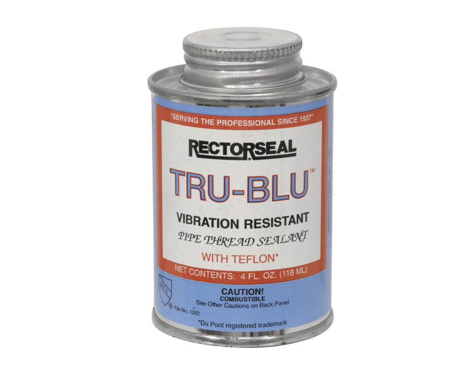 Tru - Blu threat sealing for softwash fittings
