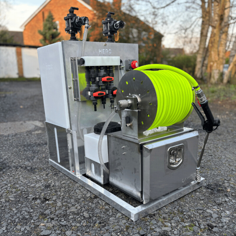 Softwash System For Bleach and Biocide "Mini Big Brain"