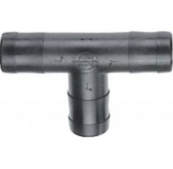 3/8” Barbed 3 Way Polypropylene T Connector For Softwashing 3/8” Barbed 3 Way Polypropylene T Connector For Softwashing