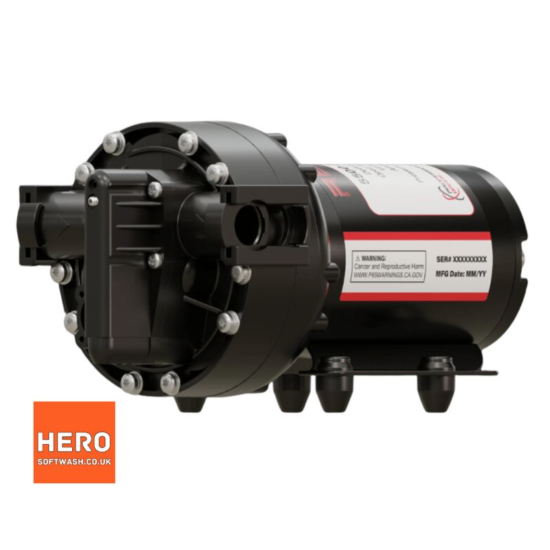 Remco 5.3gpm 20lpm 12v Chemical Sprayer Pump For Softwashing Remco 5.3gpm 20lpm 12v Chemical Sprayer Pump For Softwashing