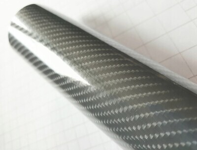 Plėvelė Carbon 5D pilka 50x152cm