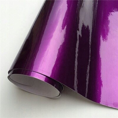 Plėvelė violetinė blizgi metallic 50x152cm