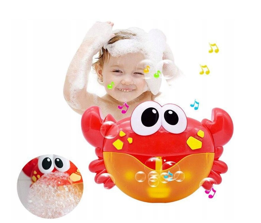 Vonios žaislas "Burbulus leidžiantis krabas"