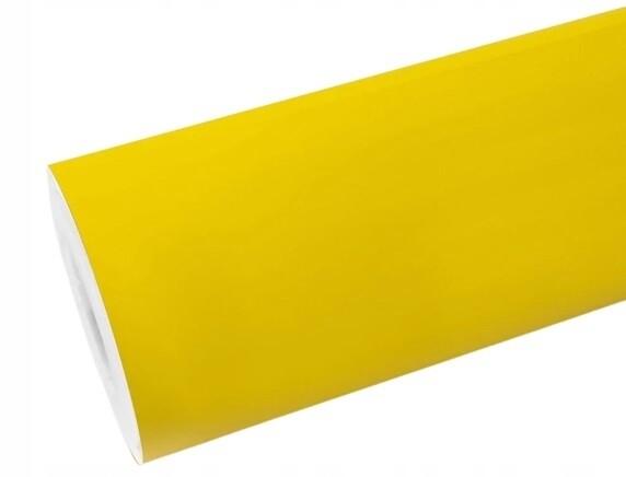 Plėvelė geltona blizgi (citrina) 50x152cm