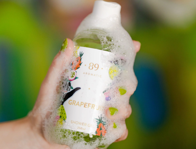 Dušo gelis (250ml) Spalvota linija